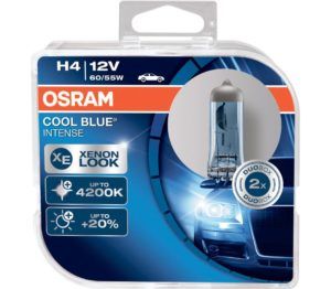 osram COOL BLUE INTENSE H4 64193CBI