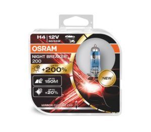 osram dam 19007514  NIGHT BREAKER 200 H4 64193NB200